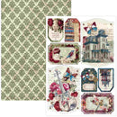 Ciao Bella Bohemian Burgundy A4 Creative Pad Double-Sided | CBCL099 - Craftywaftyshop