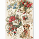 Ciao Bella Cozy Christmas A5 Rice Paper Mixed x8 | CBRS050 - Craftywaftyshop