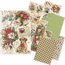 Ciao Bella Cozy Christmas A5 Rice Paper Mixed x8 | CBRS050 - Craftywaftyshop