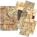 Ciao Bella Craftmix Journey Ahead Mixed A5 Paper Pack - 8 Sheets (Tissue & Vellum Variety) - Craftywaftyshop