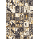 Ciao Bella Dark Academia Rice Paper A5 MIXED - Craftywaftyshop