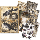 Ciao Bella Dark Academia Rice Paper A5 MIXED - Craftywaftyshop