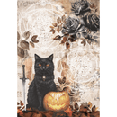 Ciao Bella Dark Academia Rice Paper A5 MIXED - Craftywaftyshop