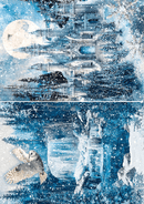 Ciao Bella Frozen Land Rice Paper A5 MIXED - Craftywaftyshop