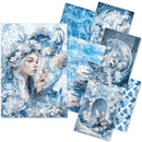 Ciao Bella Frozen Land Rice Paper A5 MIXED - Craftywaftyshop