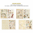 Ciao Bella Golden Winter A4 Junk Journal & Ephemera Book | CBB032 - Craftywaftyshop