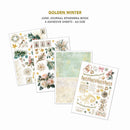 Ciao Bella Golden Winter A4 Junk Journal & Ephemera Book | CBB032 - Craftywaftyshop