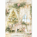 Ciao Bella Golden Winter A5 Rice Paper Mixed | CBRS051 - Craftywaftyshop