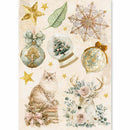 Ciao Bella Golden Winter A5 Rice Paper Mixed | CBRS051 - Craftywaftyshop