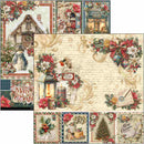 Ciao Bella Merry & Bright 12x12 Paper Pad Double-Sided | CBPM098 - Craftywaftyshop