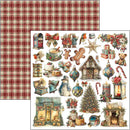 Ciao Bella Merry & Bright 12x12 Paper Pad Double-Sided | CBPM098 - Craftywaftyshop