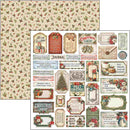 Ciao Bella Merry & Bright 12x12 Paper Pad Double-Sided | CBPM098 - Craftywaftyshop