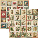 Ciao Bella Merry & Bright 12x12 Patterns Pad Double-Sided | CBT098 - Craftywaftyshop