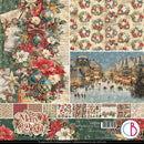 Ciao Bella Merry & Bright 12x12 Patterns Pad Double-Sided | CBT098 - Craftywaftyshop