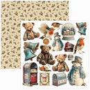 Ciao Bella Merry & Bright 6x6 Fussy Cut Pad | CBQE098 - Craftywaftyshop