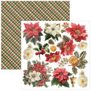 Ciao Bella Merry & Bright 6x6 Fussy Cut Pad | CBQE098 - Craftywaftyshop