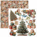 Ciao Bella Merry & Bright 6x6 Fussy Cut Pad | CBQE098 - Craftywaftyshop