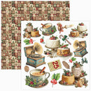 Ciao Bella Merry & Bright 6x6 Fussy Cut Pad | CBQE098 - Craftywaftyshop
