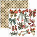 Ciao Bella Merry & Bright 6x6 Fussy Cut Pad | CBQE098 - Craftywaftyshop