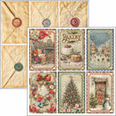 Ciao Bella Merry & Bright 8x8 Paper Pad Double-Sided | CBH098 - Craftywaftyshop