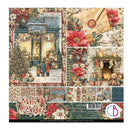 Ciao Bella Merry & Bright 8x8 Paper Pad Double-Sided | CBH098 - Craftywaftyshop