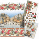 Ciao Bella Merry & Bright Piuma A4 Rice Paper | CBRA014 - Craftywaftyshop