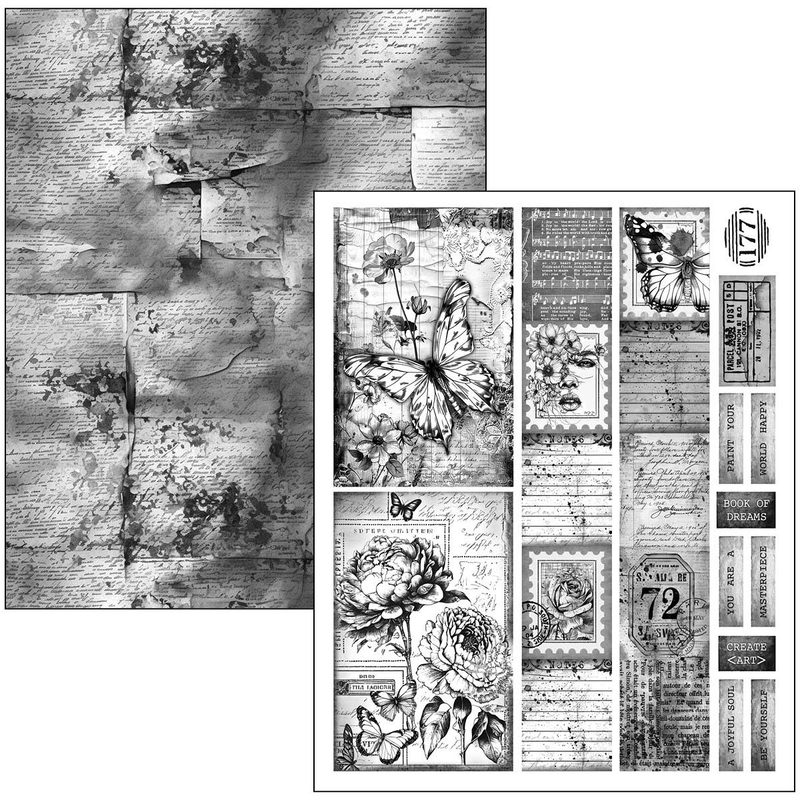 Ciao Bella Mixed Media book Meaningful Memories A4 Maxi - Craftywaftyshop
