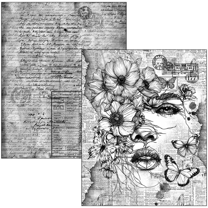 Ciao Bella Mixed Media book Meaningful Memories A4 Maxi - Craftywaftyshop