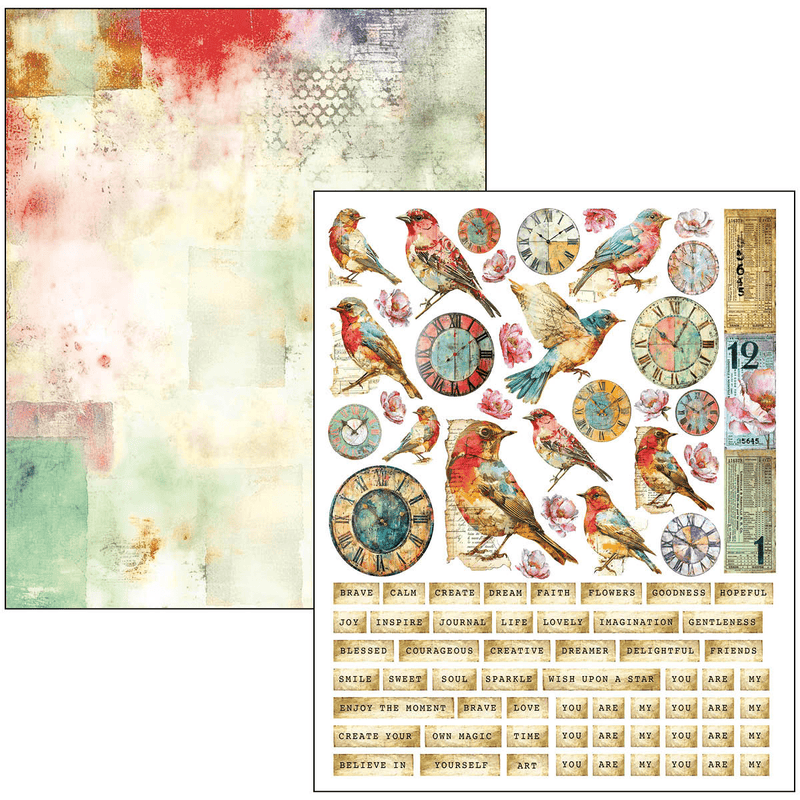 Ciao Bella Mixed Media book Quintessential A4 Maxi - Craftywaftyshop