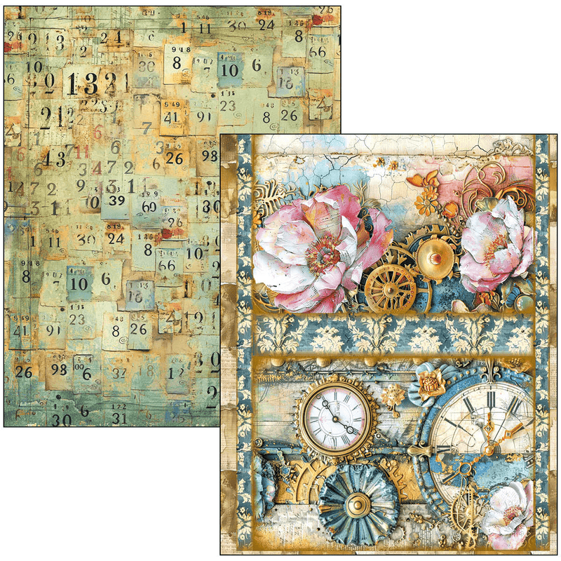 Ciao Bella Mixed Media book Quintessential A4 Maxi - Craftywaftyshop