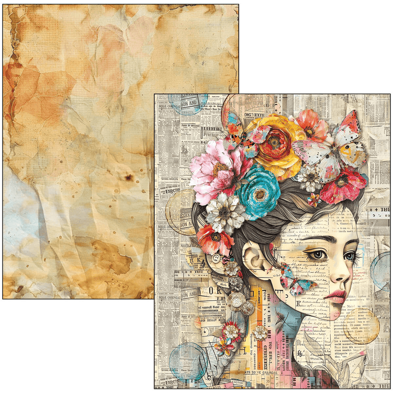 Ciao Bella Mixed Media book Quintessential A4 Maxi - Craftywaftyshop