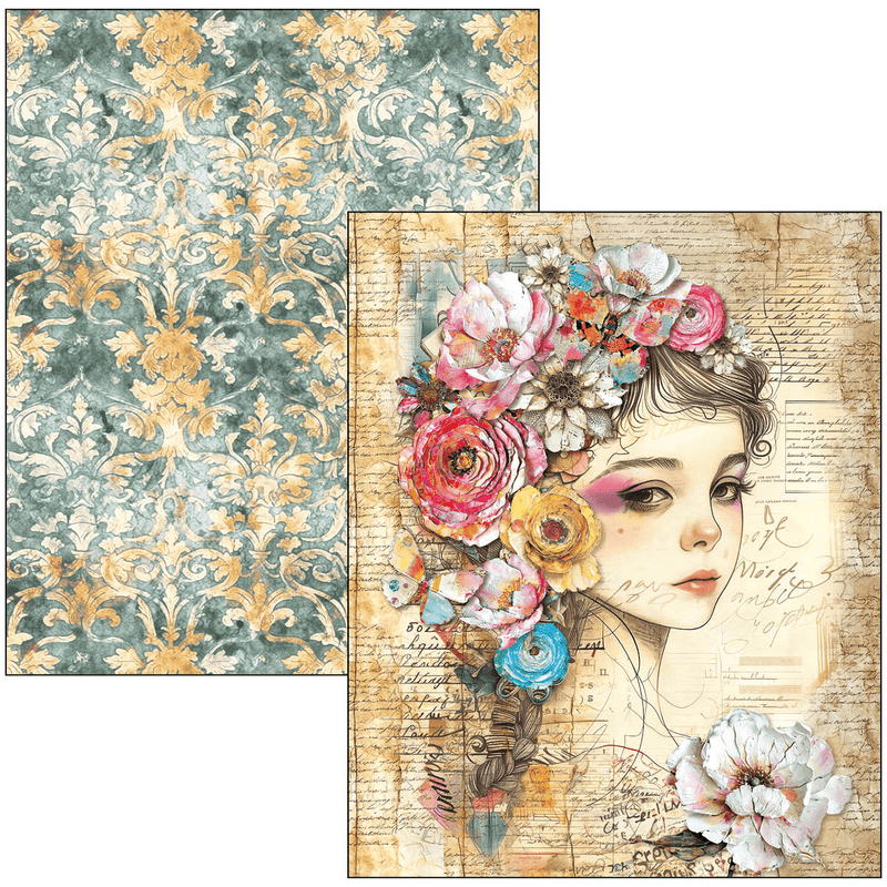 Ciao Bella Mixed Media book Quintessential A4 Maxi - Craftywaftyshop