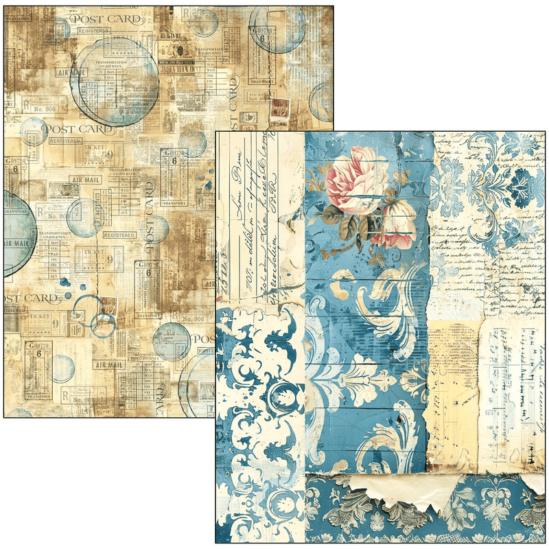 Ciao Bella Mixed Media book Quintessential A4 Maxi - Craftywaftyshop
