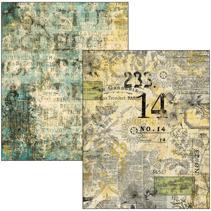 Ciao Bella Mixed Media book Time Capsule A4 Maxi - Craftywaftyshop