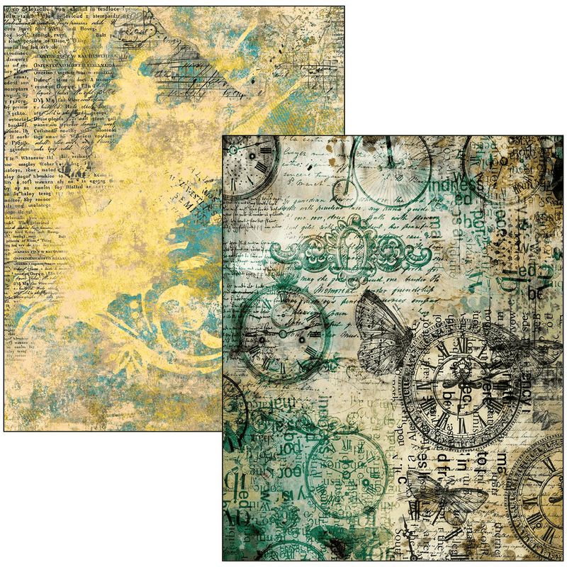 Ciao Bella Mixed Media book Time Capsule A4 Maxi - Craftywaftyshop