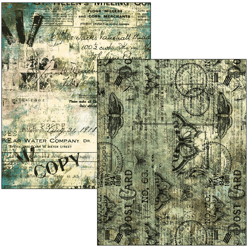 Ciao Bella Mixed Media book Time Capsule A4 Maxi - Craftywaftyshop