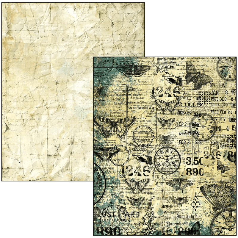 Ciao Bella Mixed Media book Time Capsule A4 Maxi - Craftywaftyshop