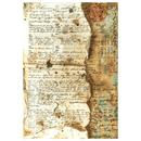 Ciao Bella Mixed Media rice paper A4 set 4/Pkg Journey Ahead - Craftywaftyshop