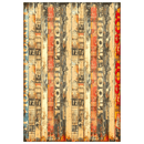 Ciao Bella Mixed Media rice paper A4 set 4/Pkg Journey Ahead - Craftywaftyshop