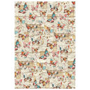 Ciao Bella Mixed Media rice paper A4 set 4/Pkg Quintessential - Craftywaftyshop