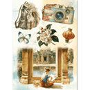 Ciao Bella Paper - Asia Diary - A5 Rice Paper (mixed x8) | CBRS044 - Craftywaftyshop