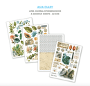Ciao Bella Paper - Asia Diary - Junk Journal Ephemera Book (CBB028) - Craftywaftyshop