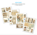 Ciao Bella Paper - Asia Diary - Junk Journal Ephemera Book (CBB028) - Craftywaftyshop