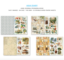 Ciao Bella Paper - Asia Diary - Junk Journal Ephemera Book (CBB028) - Craftywaftyshop