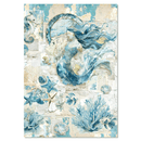 Ciao Bella Paper - Edge of the Ocean - A4 Mixed Media Rice Paper Set | MF008 - Craftywaftyshop