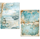 Ciao Bella Paper - Edge of the Ocean - A5 Mixed Media Rice Paper Set | MFS008 - Craftywaftyshop