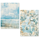 Ciao Bella Paper - Edge of the Ocean - A5 Mixed Media Rice Paper Set | MFS008 - Craftywaftyshop