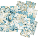 Ciao Bella Paper - Edge of the Ocean - A5 Tissue and Vellum Variety Pack | MC008 - Craftywaftyshop