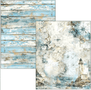 Ciao Bella Paper - Edge of the Ocean - Mixed Media book | MA008 - Craftywaftyshop
