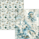 Ciao Bella Paper - Edge of the Ocean - Mixed Media book | MA008 - Craftywaftyshop